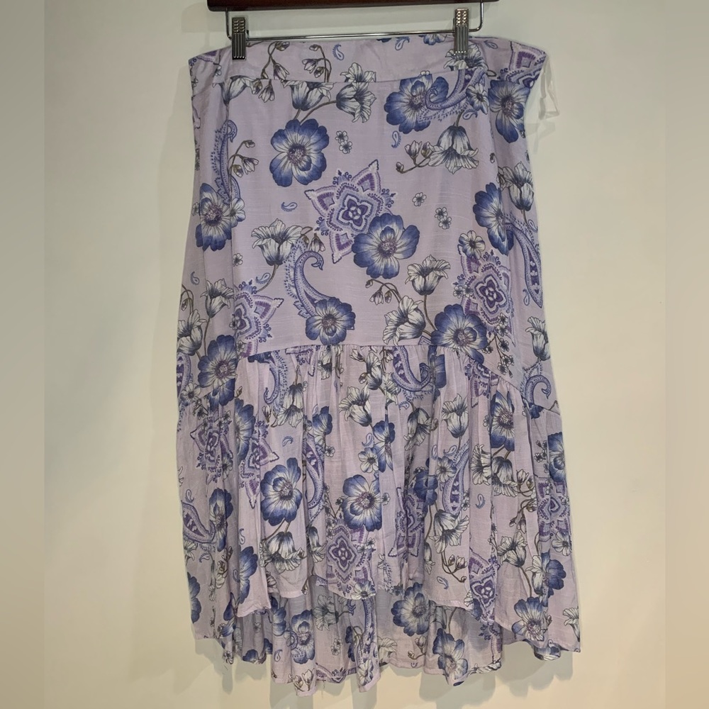 Midi flowy skirt